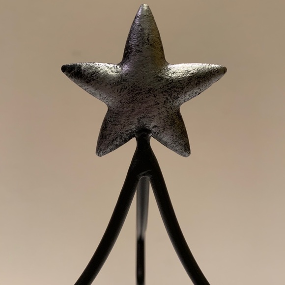 LONGABERGER WR IRON CHRISTMAS TREE CANDLE HOLDER - Picture 5 of 9